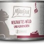 Mjamjam Katzen-Nassfutter Herzhaftes Wild & Kaninchen, 200g Dose.