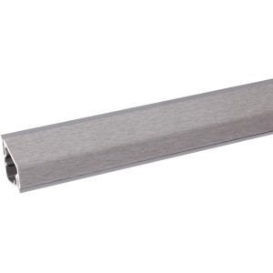 Kaindl Wandabschlussleiste Titan, 63,5 cm, zur Abdichtung von Arbeitsplatten an der Wand.