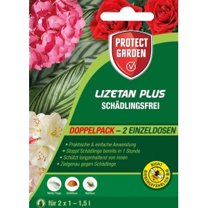 Protect Garden Lizetan Plus Schädlingsfrei, Doppelpack mit 2 Einzeldosen à 4 ml.