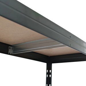 Ar Shelving Rivet Set 180 x 180 x 210 x 45 cm mit 4 HDF-Böden Anthrazit