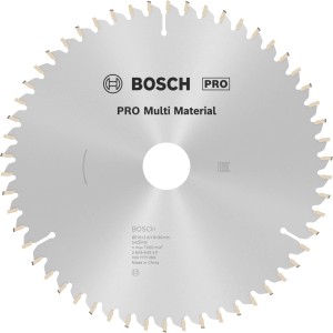 Bosch Kreissägeblatt Multi Material, Ø 210 mm, 54 Zähne für präzise Schnitte.