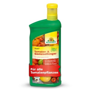 Neudorff Azet Plus Tomaten- und Gemüse-Dünger, 1 Liter Flasche.
