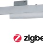 Paulmann URail Spotadapter für Schienensysteme, Zigbee Smart Home, Chrom matt.
