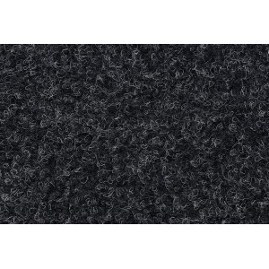 Anthrazit Kunstrasenteppich Green, 100x200 cm, ideal für Balkon und Terrasse.