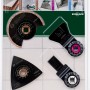 Bosch Fliesen-Set Starlock für Multifunktionswerkzeug, 4-teilig.