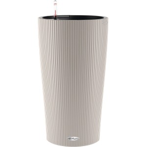 Lechuza Cilindro Color Pflanzgefäß, Ø 32 cm, sandbraun, mit Bewässerungssystem.