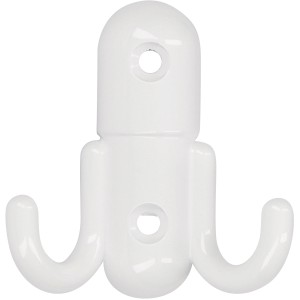 Siro Haken 1786 Metall Weiß Lochabstand 32 mm