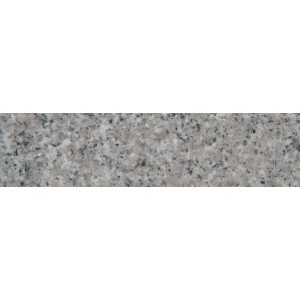 Sockel Granit Rosa, 8x30,5 cm, polierte Natursteinfliese für einen sauberen Wandabschluss.