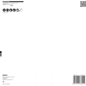 Bosch Schleifblatt C470, Ø 225 mm, 5er-Pack, Körnung P80. Ideal zum Schleifen ebener Flächen.