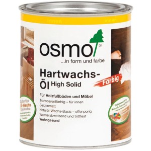 Dose Osmo Hartwachs Öl Bernstein 750ml für Holzfußböden und Möbel