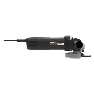 Worx Winkelschleifer WX717, 750 W, Ø 115 mm, seitliche Ansicht. Kompakte Schleifmaschine für präzises Arbeiten.