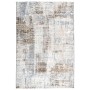 Moderner Teppich My Salsa in Taupe, 230x160 cm, mit abstraktem Muster und 3D-Effekt.