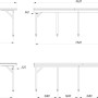 Palmako Carport Karl 315 x 732 cm Lackiert Dunkelgrau FSC®_3