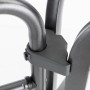 Detailaufnahme des Kettler Boulevard Klapptisch-Gestells in Anthrazit.