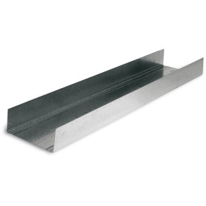 Knauf UW-Rahmenprofil, 40x75x2000 mm, für Ständerwerk und Metallständer-Trennwände.