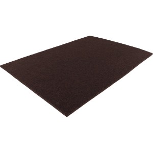 Braune Wagner Filzplatte EH1754, 297x210x3 mm, für Möbelgleiter und Oberflächenschutz.