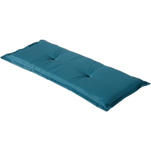 Madison Gartenbankauflage Panama Sea Blue, 150x48 cm, gesteppt, für hohen Sitzkomfort.