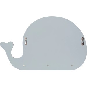 Blaue Kindergarderobe in Walform (40 cm) aus der Serie Under The Sea mit 3 Haken.