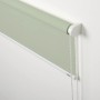 Schöner Wohnen Tageslicht-Rollo Tizia, 45x150 cm, Grün, mit Seitenzug und transparenter Kugelkette.