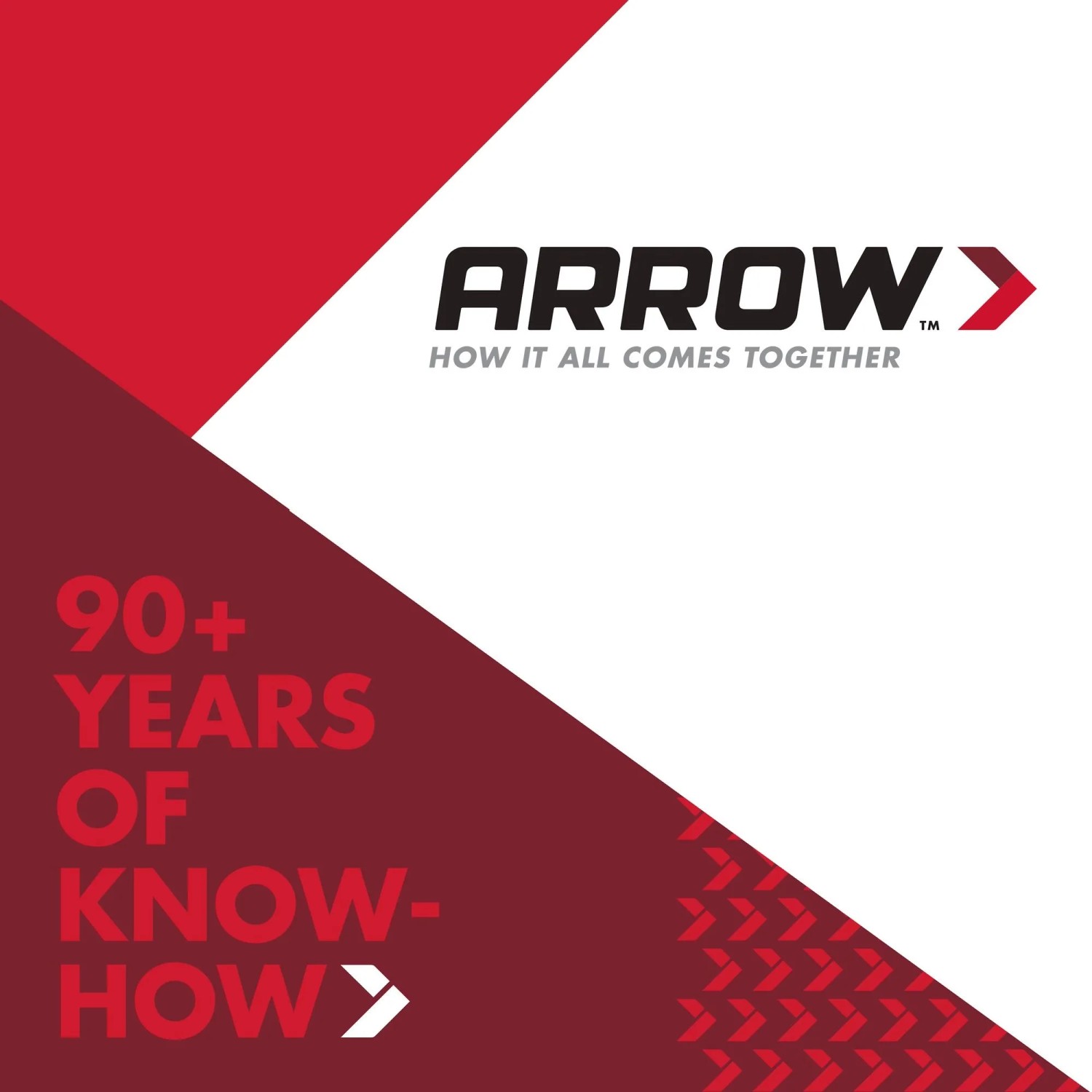Markenlogo von Arrow, Hersteller des Akkutackers E21 für Klammern und Nägel.