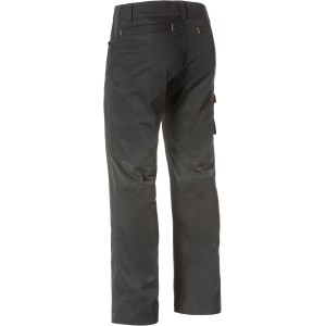 Schwarze Cat Arbeitshose Operator, Größe 32x30, Rückansicht. Robuste Arbeitskleidung mit Taschen.