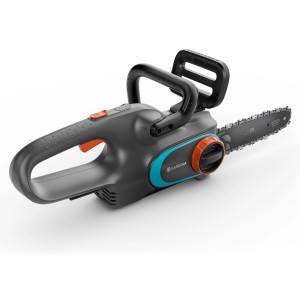 Gardena Akku-Kettensäge PowerSaw 250/18 V Solo, ideal für Garten- und Baumpflege.