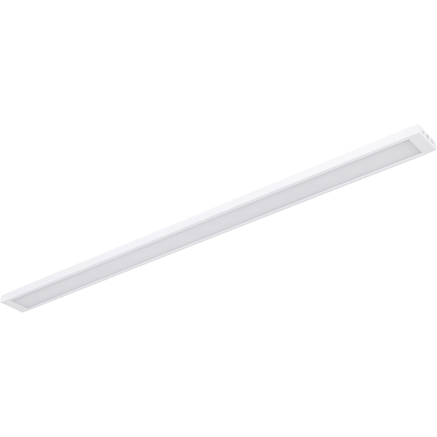 Weiße Globo LED Unterbauleuchte aus Kunststoff, 50cm lang, für Schränke und Regale.