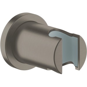 Grohe Rainshower Handbrausehalter in gebürstetem Hard Graphite für Duschzubehör.