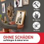 Command Bilder-Montage-Strips zum Aufhängen von Bildern ohne Nägel und Beschädigung.