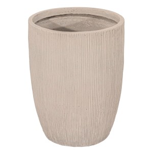 M Collections Pflanzgefäß Nora Egg High Sand 50 cm