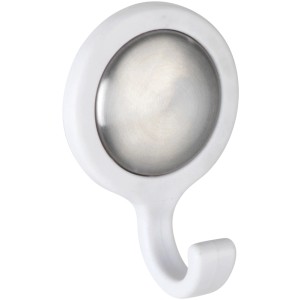 Wenko Wandhaken Osilo, 2er-Set, weiß. Selbstklebender Handtuchhalter aus Edelstahl und Kunststoff.