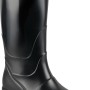 Schwarzer Safety&More Arbeitsstiefel Impuls hoch, Größe 42, aus PVC mit Profilsohle.