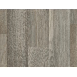 PVC Bodenbelag Nova Wood Botticelli 593 Beige/Grau 400 cm breit