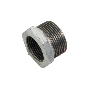 Verzinktes Reduzierstück mit Innen- und Außengewinde für Pumpen & Hauswasserwerke.