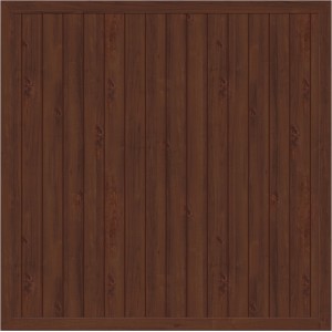 Sichtschutzelement Longlife Riva Nussbaum 180 cm x 180 cm