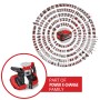 Einhell Akku-Bandsäge TE-MB 18/127 Li-Solo, rot/schwarz, Teil der Power X-Change Familie.