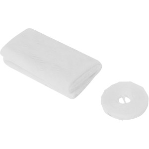 Weißes Fliegengitter Fenster 130x150cm mit Klettband zur einfachen Montage.