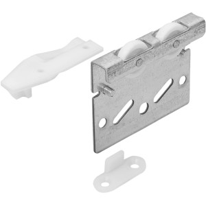 Hettich Montagesatz TopLine 3 für Schiebetür, Stahl verzinkt, bis 40 kg