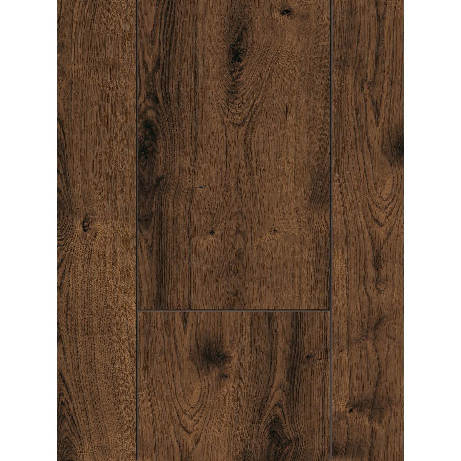 Parador Laminat Classic 1050, 8mm, wasserfest, Eiche geräuchert, Holzbodenoptik.