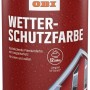 OBI Wetterschutzfarbe Hellelfenbein seidenmatt 2,5 l
