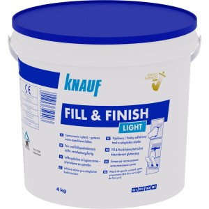Knauf Füll- und Feinspachtelmasse Fill & Finish Light 4 kg