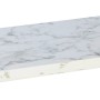 Glanzweißes MDF-Wandregal Oldham, 60x20cm, für die Wandmontage.