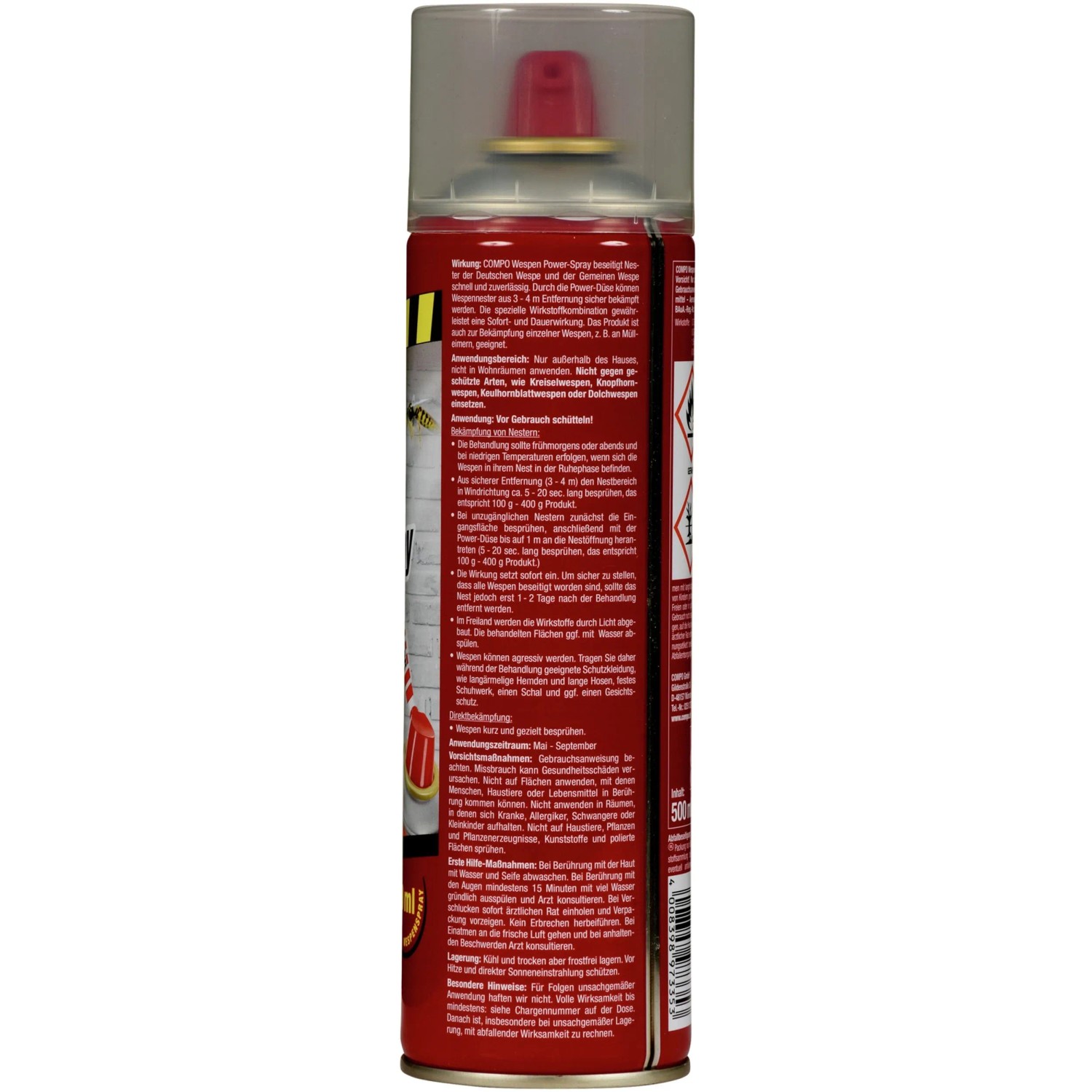 Compo Wespen Power Spray 500 ml mit Sofort- & Langzeitwirkung kaufen bei OBI