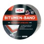 MEM Bitumen-Band Alu, 7,5 cm x 10 m, zur Bauabdichtung und Reparatur. Selbstklebend und aluverstärkt.