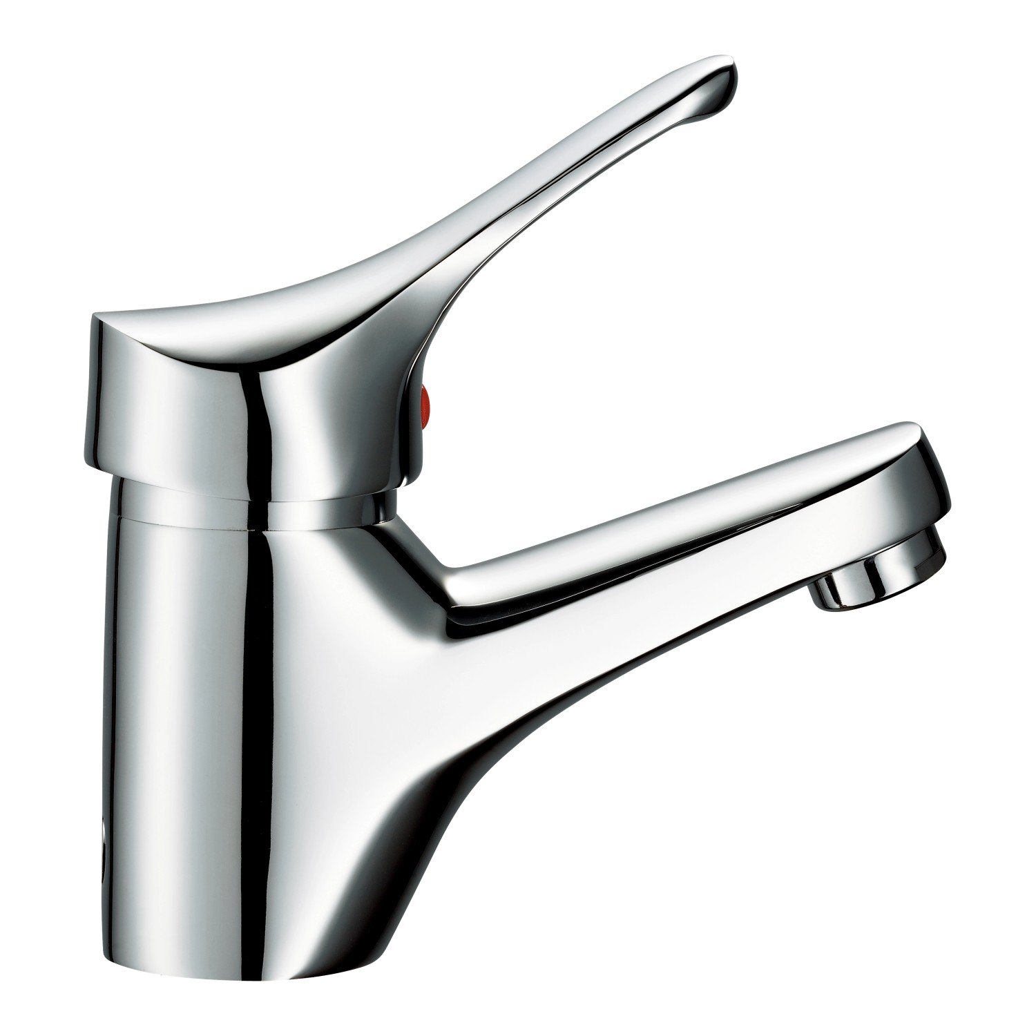 baliv Waschtischarmatur WT-5170 in Chrom, Einhebelmischer für Waschbecken.