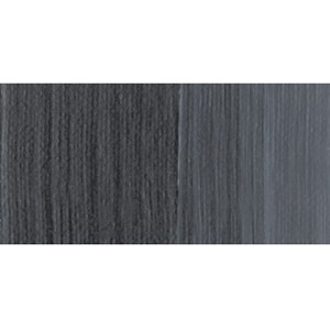 Farbauftrag der Lukas Cryl Studio Acrylfarbe Eisenoxidschwarz, 125ml.