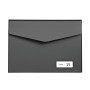 MEFA Briefkasten Letter 113 Grau 31,2 cm x 43 cm x 16,9 cm