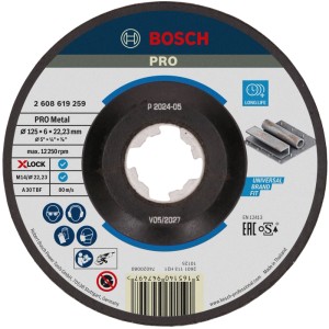 Bosch X-Lock Schruppscheibe Expert for Metal 125 mm
