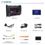 Junsun Autoradio für Mercedes-Benz mit Android 14, FM RDS Radio, CANBUS-Adapter. Komplettset mit Kabeln, Antenne, Werkzeug.