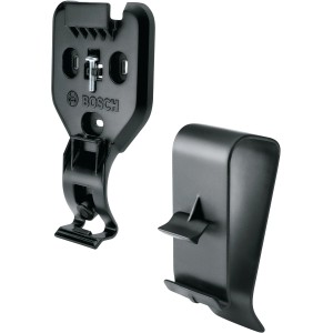 Bosch Halterungen für GardenPump 18V-2000 zur Wand- und Behälterbefestigung.